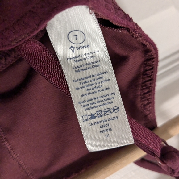Ivivva Bodysuit Size 7 (Lululemon Kids) - Picture 5 of 7
